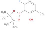 3-fluoro-6-methyl-2-(4,4,5,5-tetramethyl-1,3,2-dioxaborolan-2-yl)phenol