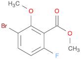 METHYL 3-BROMO-6-FLUORO-2-METHOXYBENZOATE