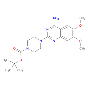 tert-butyl4-(4-amino-6,7-dimethoxyquinazolin-2-yl)piperazine-1-carboxylate