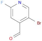 5-bromo-2-fluoropyridine-4-carbaldehyde