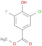 METHYL 3-CHLORO-5-FLUORO-4-HYDROXYBENZOATE