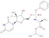 (S)-isopropyl 2-(((S)-(((2R,3R,4R,5R)-4-chloro-5-(2,4-dioxo-3,4-dihydropyrimidin-1(2H)-yl)-3-hyd...