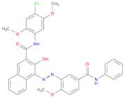 2-Naphthalenecarboxamide,N-(4-chloro-2,5-dimethoxyphenyl)-3-hydroxy-4-[[2-methoxy-5-[(phenylamino)…