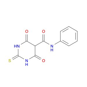 4,6-Dioxo-N-phenyl-2-thioxohexahydropyrimidine-5-carboxamide