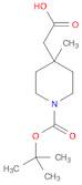 2-(1-(tert-Butoxycarbonyl)-4-methylpiperidin-4-yl)acetic acid