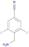 4-(Aminomethyl)-3,5-difluorobenzonitrile