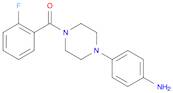 {4-[4-(2-Fluorobenzoyl)piperazin-1-yl]phenyl}amine