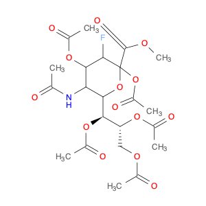 (1S,2R)-1-((2R,3S,4R,5R,6S)-3-Acetamido-4,6-diacetoxy-5-fluoro-6-(methoxycarbonyl)tetrahydro-2H-py…
