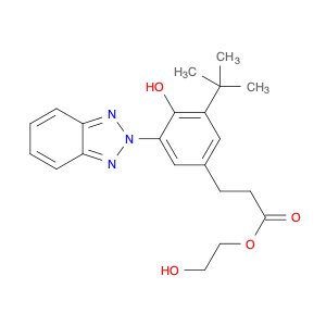 α-[3-[3-(2H-Benzotriazol-2-yl)-5-(1,1-dimethylethyl)-4-hydroxyphenyl]-1-oxopropyl]-ω-hydroxypoly(o…
