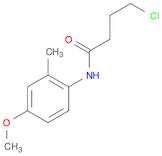 4-chloro-N-(4-methoxy-2-methylphenyl)butanamide