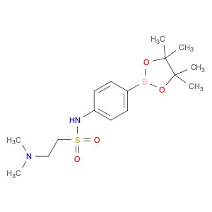 2-(Dimethylamino)-N-(4-(4,4,5,5-tetramethyl-1,3,2-dioxaborolan-2-yl)phenyl)ethanesulfonamide