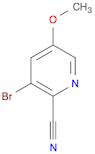 3-Bromo-5-methoxypicolinonitrile