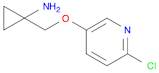 1-(((6-Chloropyridin-3-yl)oxy)methyl)cyclopropanamine