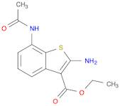 Ethyl 7-acetamido-2-aminobenzo[b]thiophene-3-carboxylate