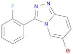 6-Bromo-3-(2-fluorophenyl)-[1,2,4]triazolo[4,3-a]pyridine