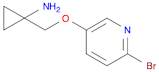 1-(((6-Bromopyridin-3-yl)oxy)methyl)cyclopropanamine