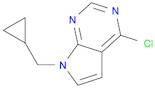 4-Chloro-7-(cyclopropylmethyl)-7H-pyrrolo[2,3-d]pyrimidine