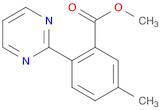 Methyl 5-methyl-2-(pyrimidin-2-yl)benzoate