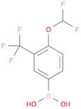 [4-(Difluoromethoxy)-3-(trifluoromethyl)phenyl]boronic acid