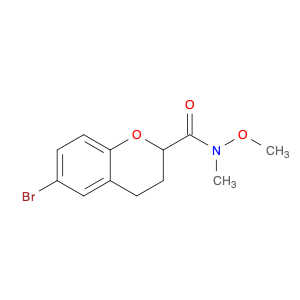 6-Bromo-N-Methoxy-N-Methylchroman-2-Carboxamide