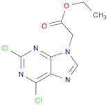 Ethyl 2-(2,6-Dichloro-9H-Purin-9-Yl)Acetate