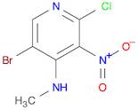 5-BROMO-2-CHLORO-N-METHYL-3-NITROPYRIDIN-4-AMINE