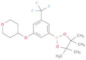 3-(Tetrahydropyran-4-yloxy)-5-trifluoromethylphenylboronic acid, pinacol ester