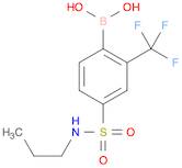 4-(N-Propylsulfamoyl)-2-trifluoromethylphenylboronic acid