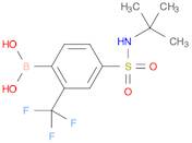 4-(N-tert-Butylsulfamoyl)-2-trifluoromethylphenylboronic acid