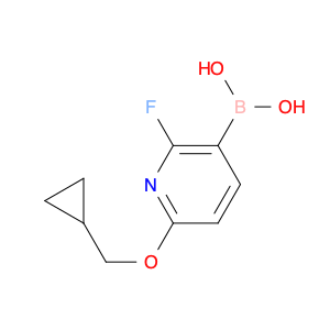 6-(Cyclopropylmethoxy)-2-fluoropyridine-3-boronic acid