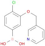 4-Chloro-3-(pyridin-3-ylmethoxy)phenylboronic acid