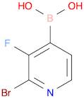 2-bromo-3-fluoropyridine-4-boronic acid