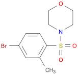 4-[(4-Bromo-2-methylbenzene)sulfonyl]morpholine