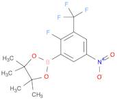 2-Fluoro-5-nitro-3-(trifluoromethyl)phenylboronic acid, pinacol ester