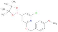 2-Chloro-6-(4-methoxybenzyloxy)pyridine-4-boronic acid, pinacol ester