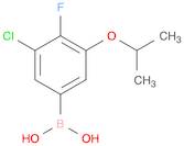 3-Chloro-4-fluoro-5-isopropoxyphenylboronic acid