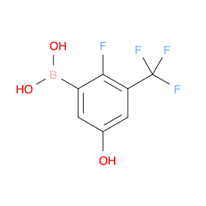 2-Fluoro-5-hydroxy-3-(trifluoromethyl)phenylboronic acid