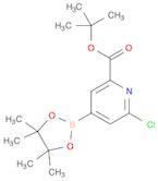 2-(t-Butoxycarbonyl)-6-chloropyridine-4-boronic acid, pinacol ester