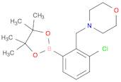 3-Chloro-2-(morpholinomethyl)phenylboronic acid, pinacol ester