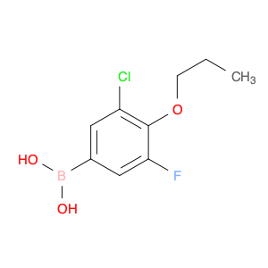 3-Chloro-5-fluoro-4-propoxyphenylboronic acid