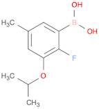 2-Fluoro-3-isopropoxy-5-methylphenylboronic acid