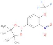 3-nitro-4-(trifluoromethoxy)phenylboronic acid, pinacol ester