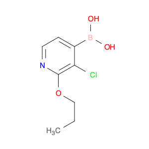 3-Chloro-2-propoxypyridine-4-boronic acid