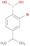 2-Bromo-4-isopropylphenylboronic acid