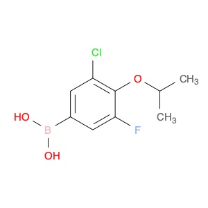 3-Chloro-5-fluoro-4-isopropoxyphenylboronic acid