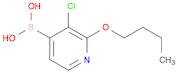 2-Butoxy-3-chloropyridine-4-boronic acid