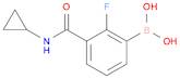 3-(Cyclopropylcarbamoyl)-2-fluorophenylboronic acid