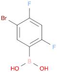 5-Bromo-2,4-difluorophenylboronic acid