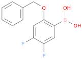 2-Benzyloxy-4,5-difluorophenylboronic acid