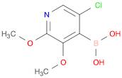 5-chloro-2,3-dimethoxypyridine-4-boronic acid